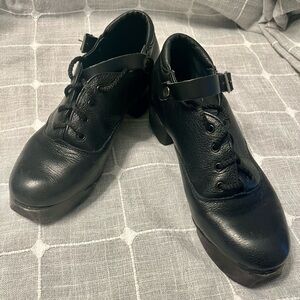 Irish Dance Rutherford Flexi hard shoe Size 4 1/2 UK
